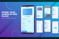 Contactless Credit Card Reader & Wallet app